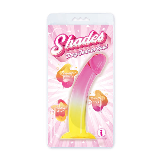 Shades 8.25&quot; Smoothie Tpr Pink And Yellow