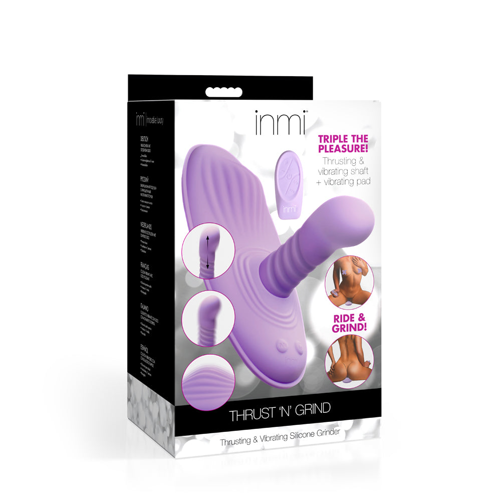 Inmi Thrust &#39;N&#39; Grind Thrusting & Vibrating Silicone Grinder