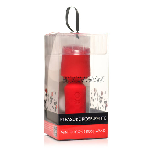 Bloomgasm Pleasure Rose-Petite Mini Silicone Rose Wand