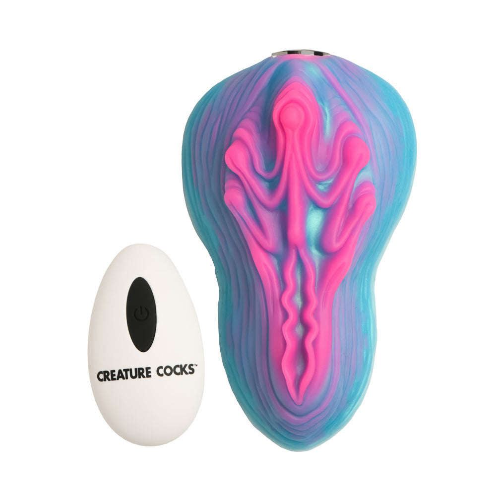 Creature Cocks Vulvaron Vibrating Silicone Grinder With Remote Control