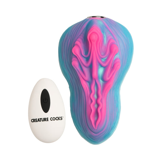 Creature Cocks Vulvaron Vibrating Silicone Grinder With Remote Control