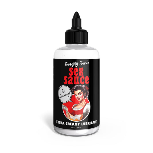 Naughty Jane&#39;s Sex Sauce Extra Creamy Lubricant 8 oz.