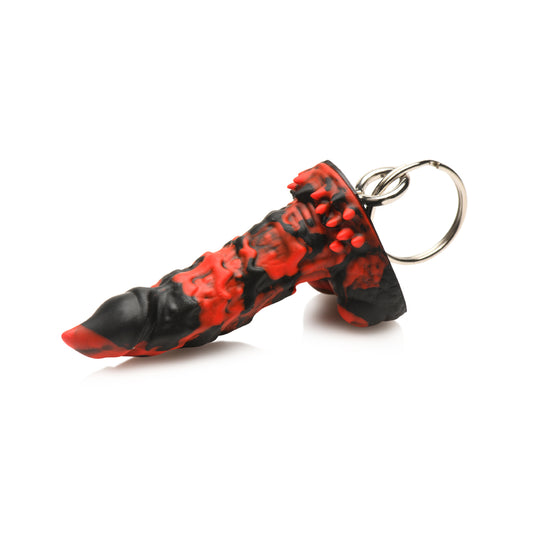 Creature Cocks Fire Demon Keychain