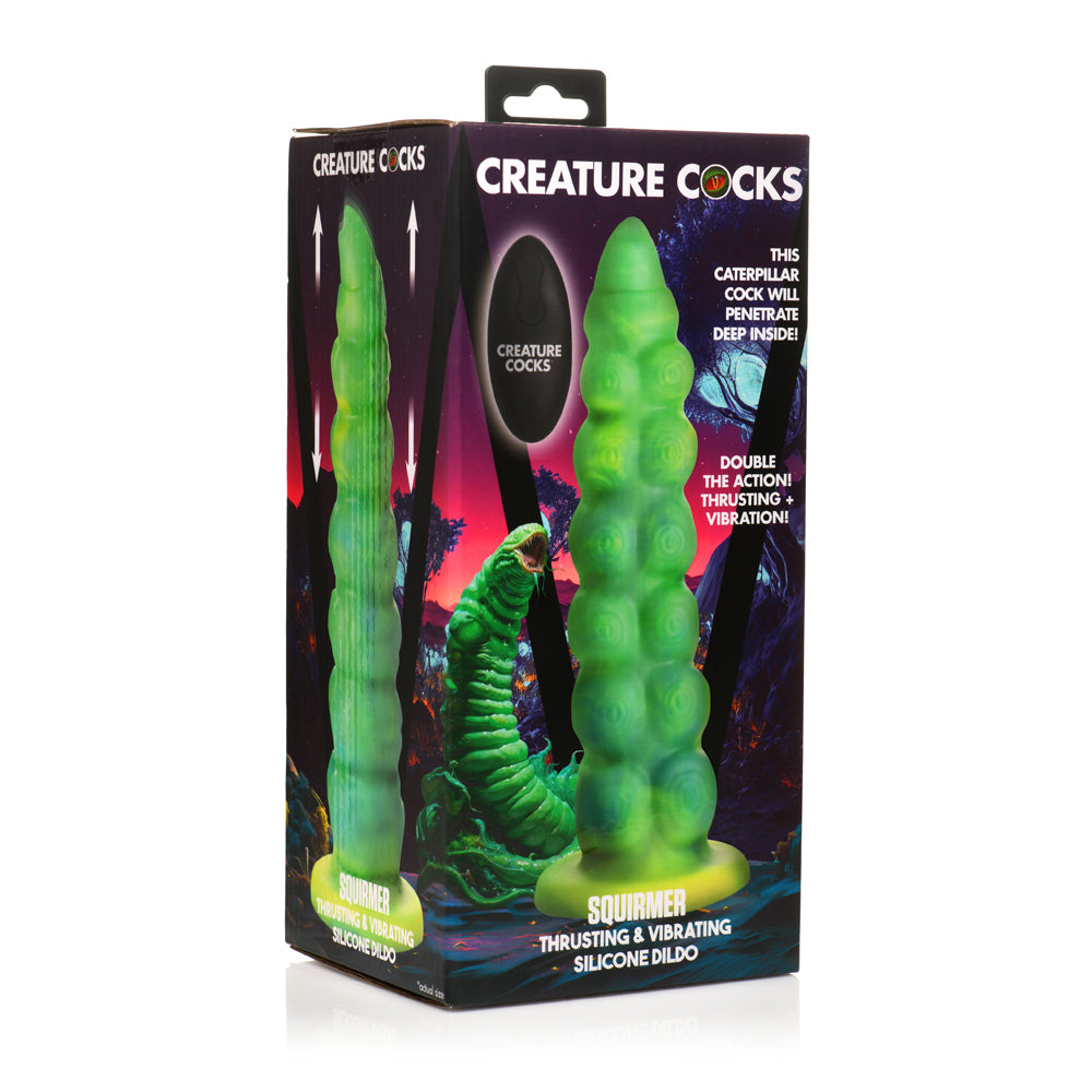 Creature Cocks Squirmer Thrusting & Vibrating Dildo