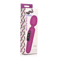 Load image into Gallery viewer, Bang! Digital Vibrating Silicone Wand Purple
