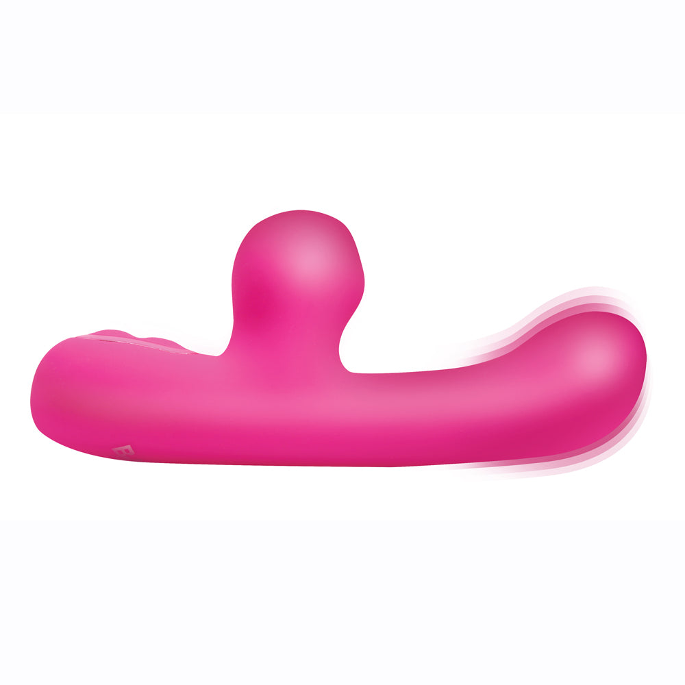 Bang! 10X G-Spot Rabbit Vibrator W/ Suction Pink