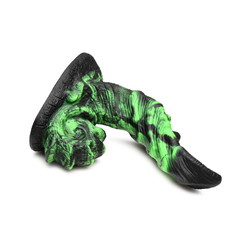 Creature Cocks Glowzilla Glow-In-The-Dark Silicone Dildo