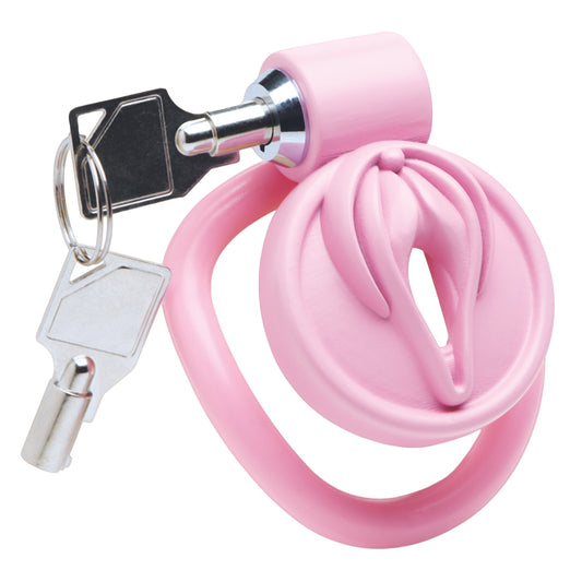 Master Series Pussification Vulva Locking Chastity Cage