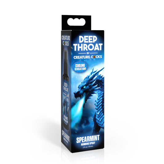 Creature Cocks Deep Throat Spearmint Numbing Spray 2 oz.