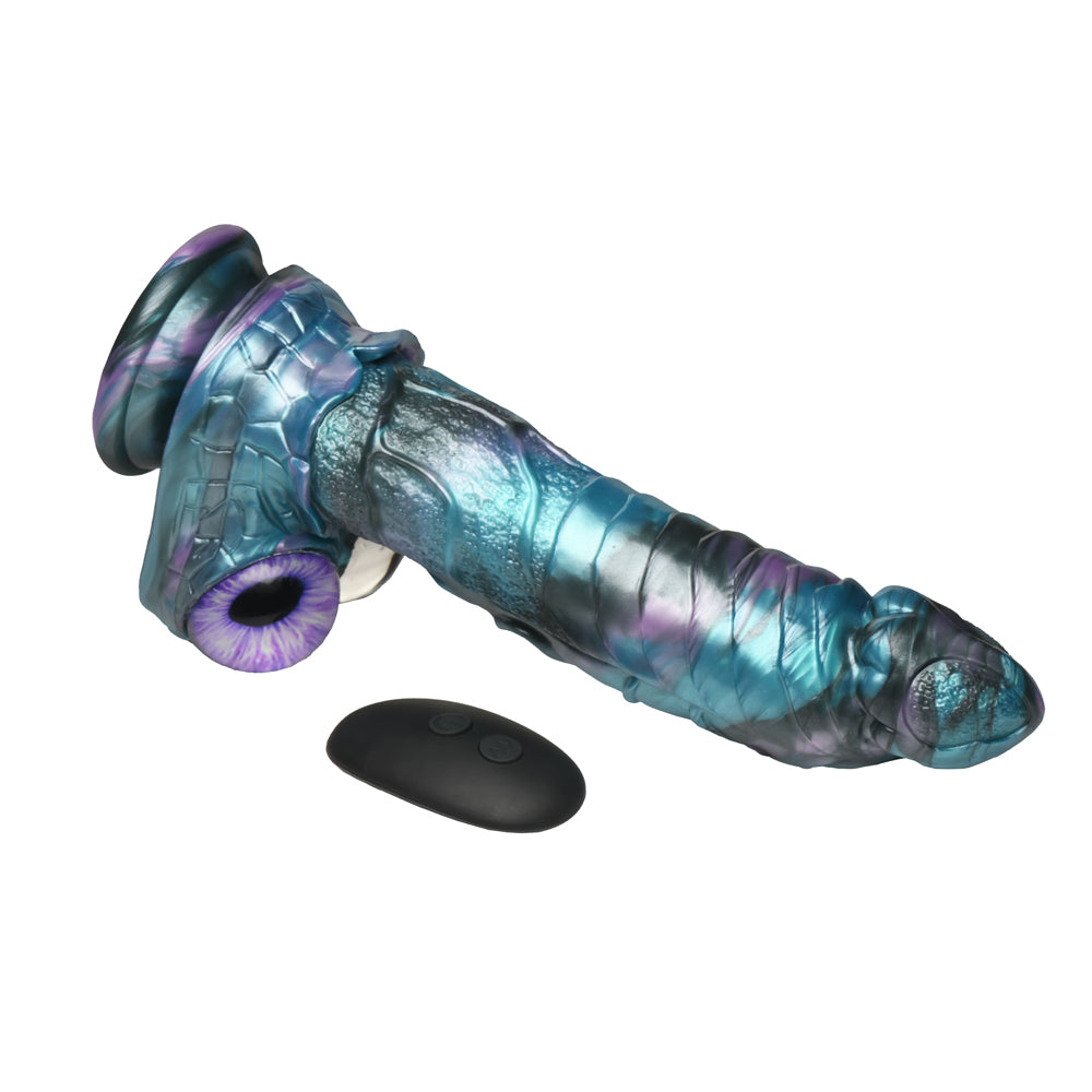 Creature Cocks Astro-Thrust Thrusting & Vibrating Silicone Dildo