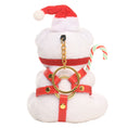 Load image into Gallery viewer, Master Series Holiday Bondage Bear Keychain White
