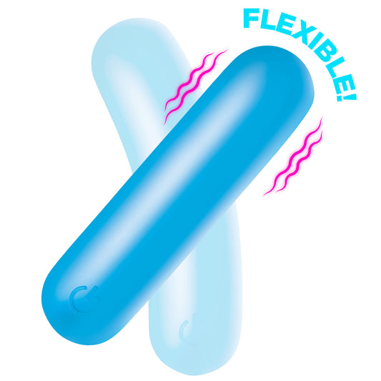 Bang! Flexible Silicone Bullet Blue