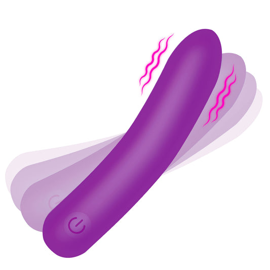 Bang! Tapered Flexible Silicone Bullet Purple