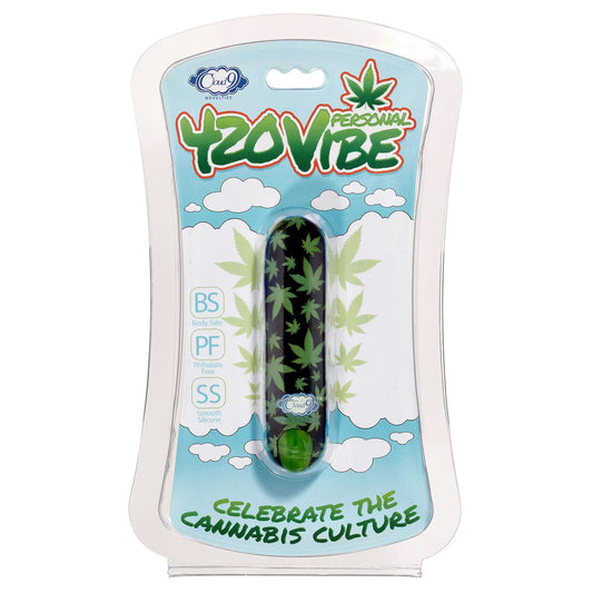 Cloud 9 420 Stubby Vibe Black/Cannabis Leaf