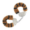 Load image into Gallery viewer, Ouch! Heavy-Duty Fluffy Handcuffs Tiger
