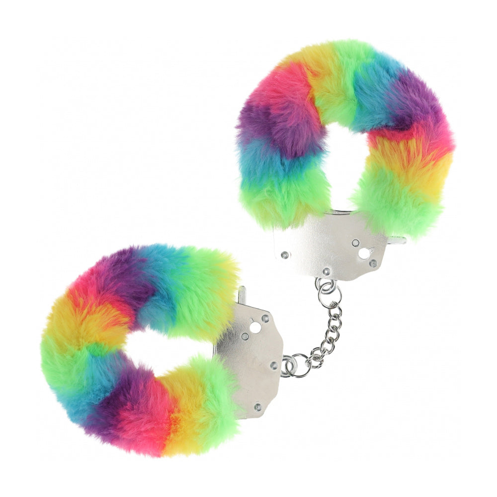 Ouch! Heavy-Duty Fluffy Handcuffs Multicolor 1