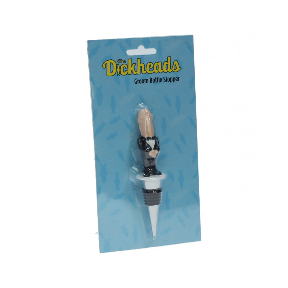 The Dickheads Groom Bottle Stopper Flesh