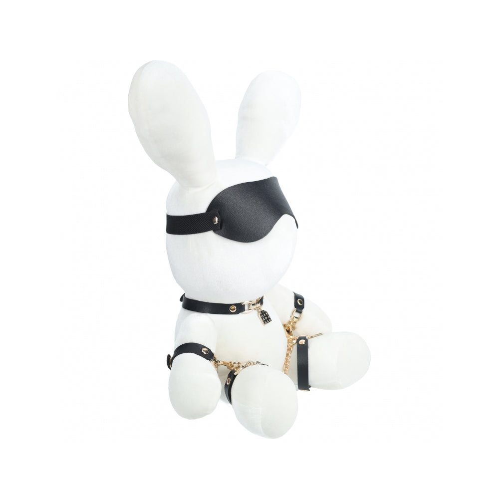 S-Line Rabbit Bondage Velvet Large White