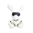 Load image into Gallery viewer, S-Line Rabbit Bondage Velvet Large White
