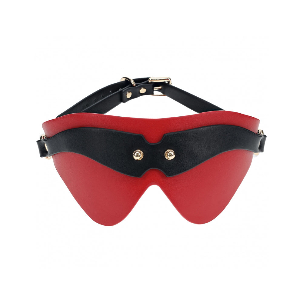 Ouch! Milan Collection Blindfold Black/Red