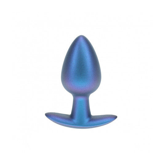 Ouch! Anal Plug Medium Silicone Metallic Blue