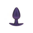 Load image into Gallery viewer, Ouch! Anal Plug Medium Silicone Metallic Purple
