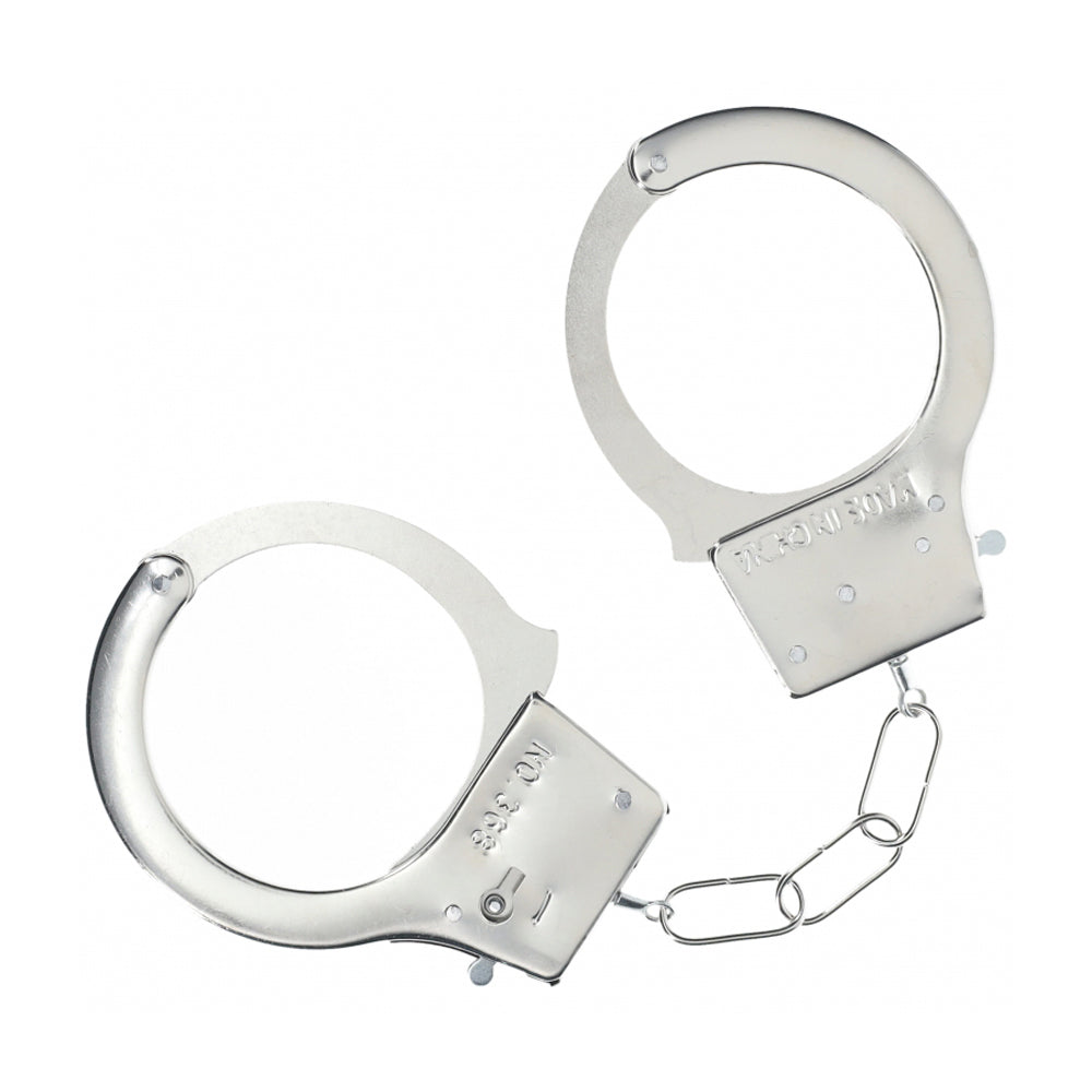 Ouch! Classic Metal Handcuffs Silver