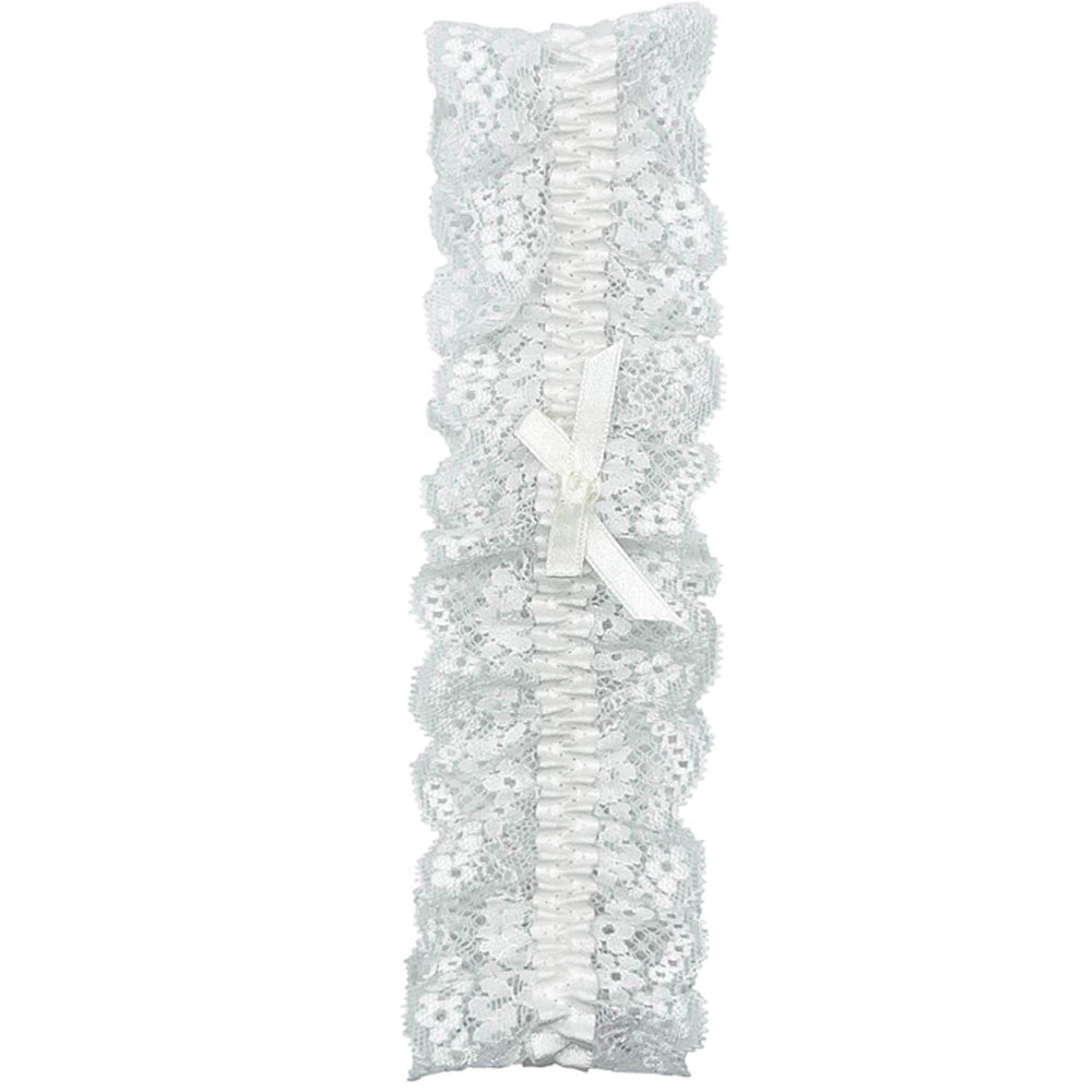 Lace Garter White O/S