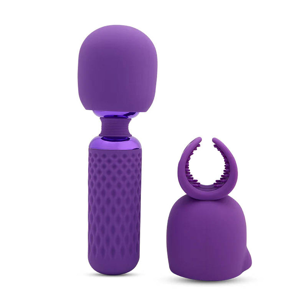 Harlow Nubii Mini Wand W/ Masturbator Purple