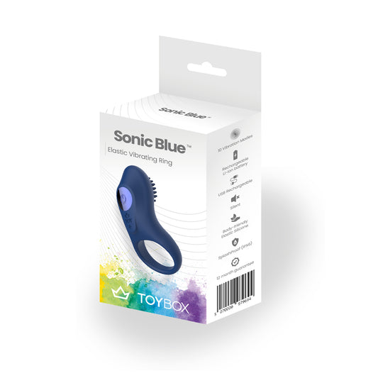 Sonic Blue Vibrating Ring