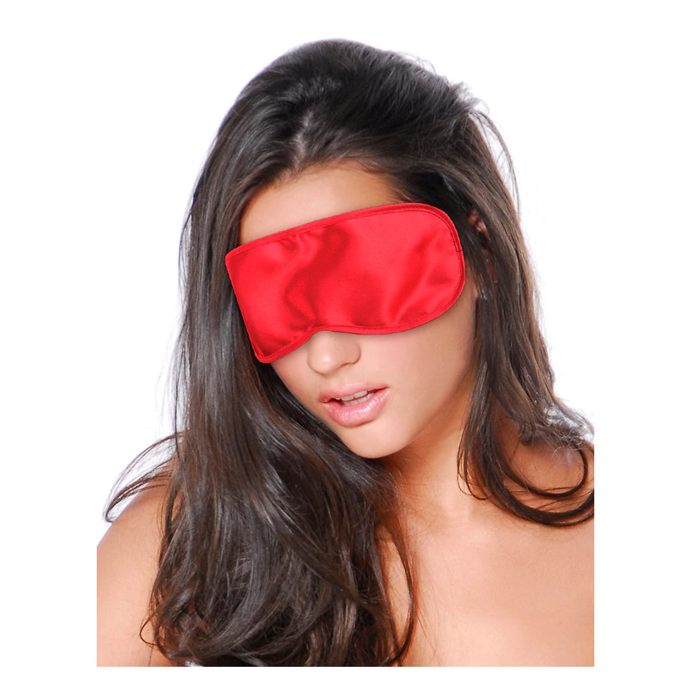 Fetish Fantasy Series Satin Love Mask Red