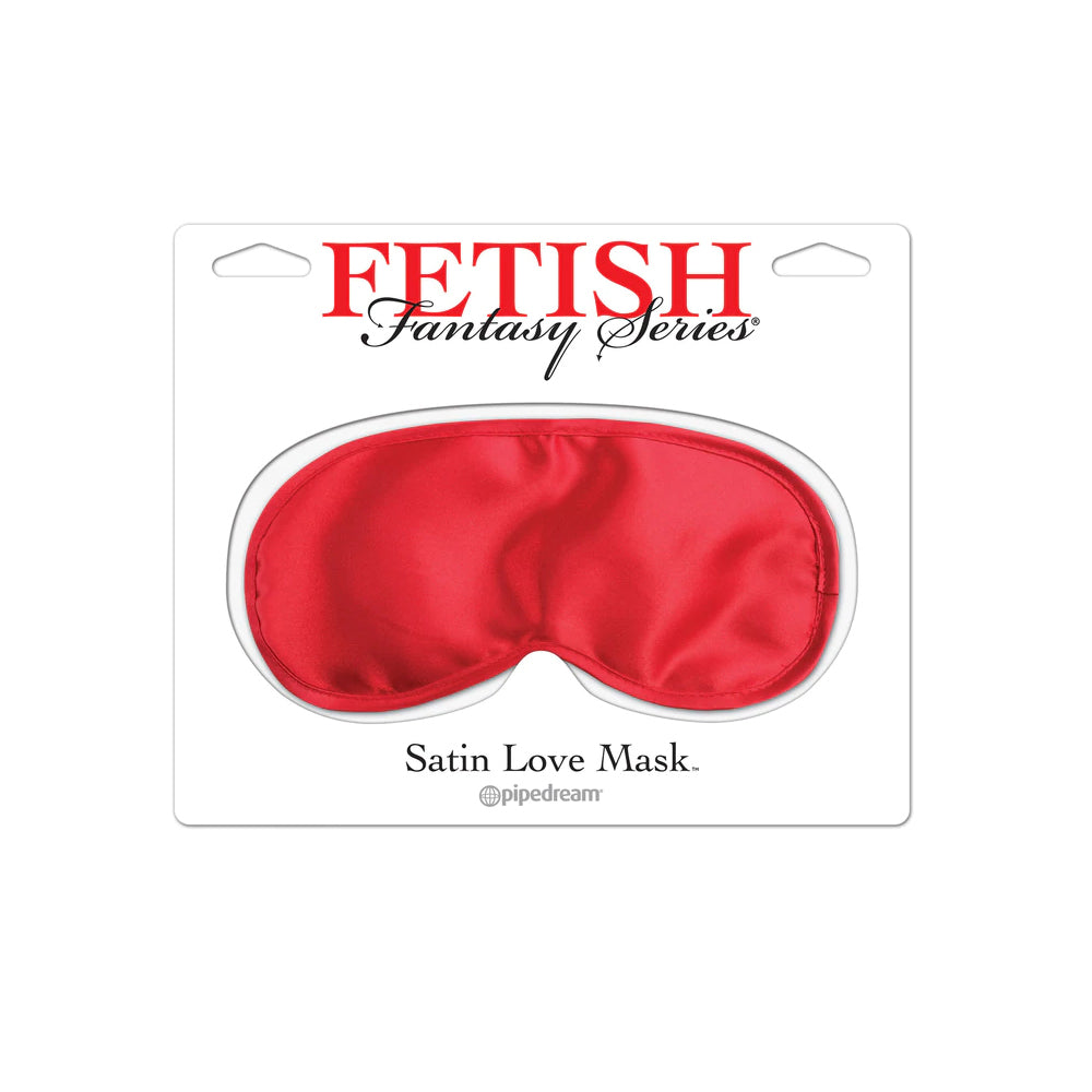 Fetish Fantasy Series Satin Love Mask Red