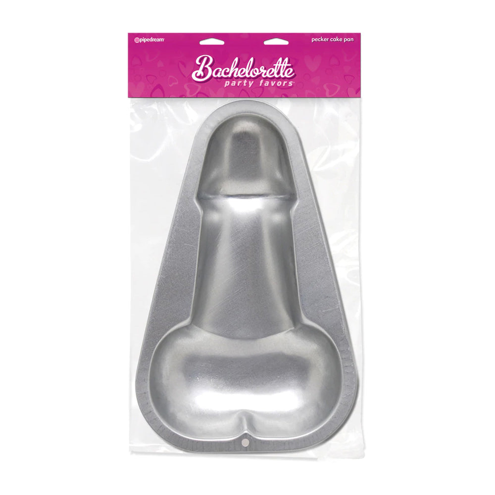 Bachelorette Party Favors Pecker Cake Pan (10&quot; x 6&quot;)