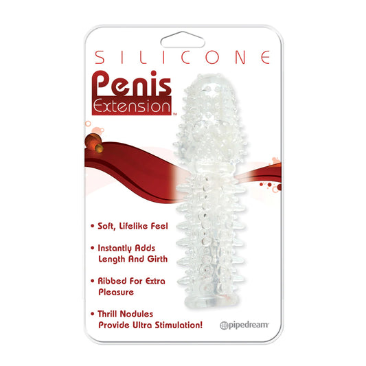 Silicone Penis Extension Clear