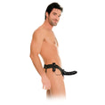 Load image into Gallery viewer, Fetish Fantasy Series For Him or Her Vibrating Hollow Strap-On Black
