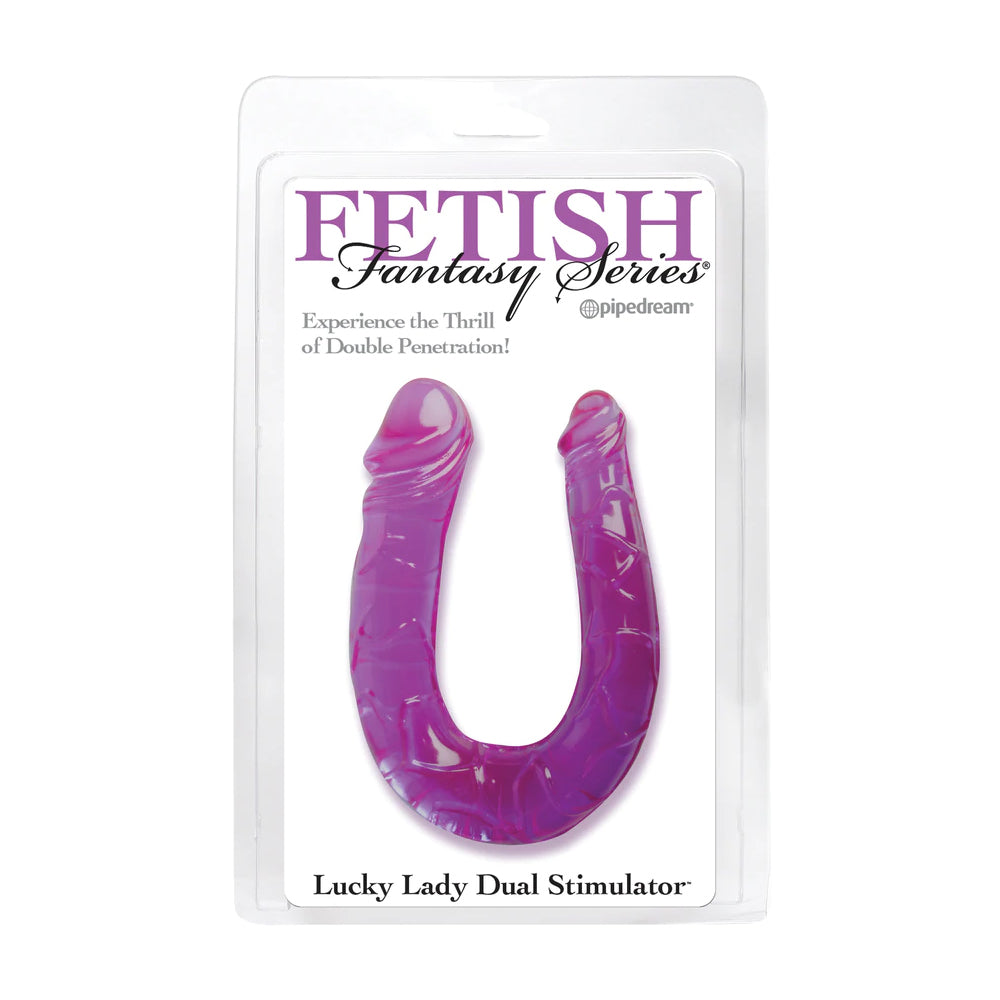 Lucky Lady Dual Stimulator Purple