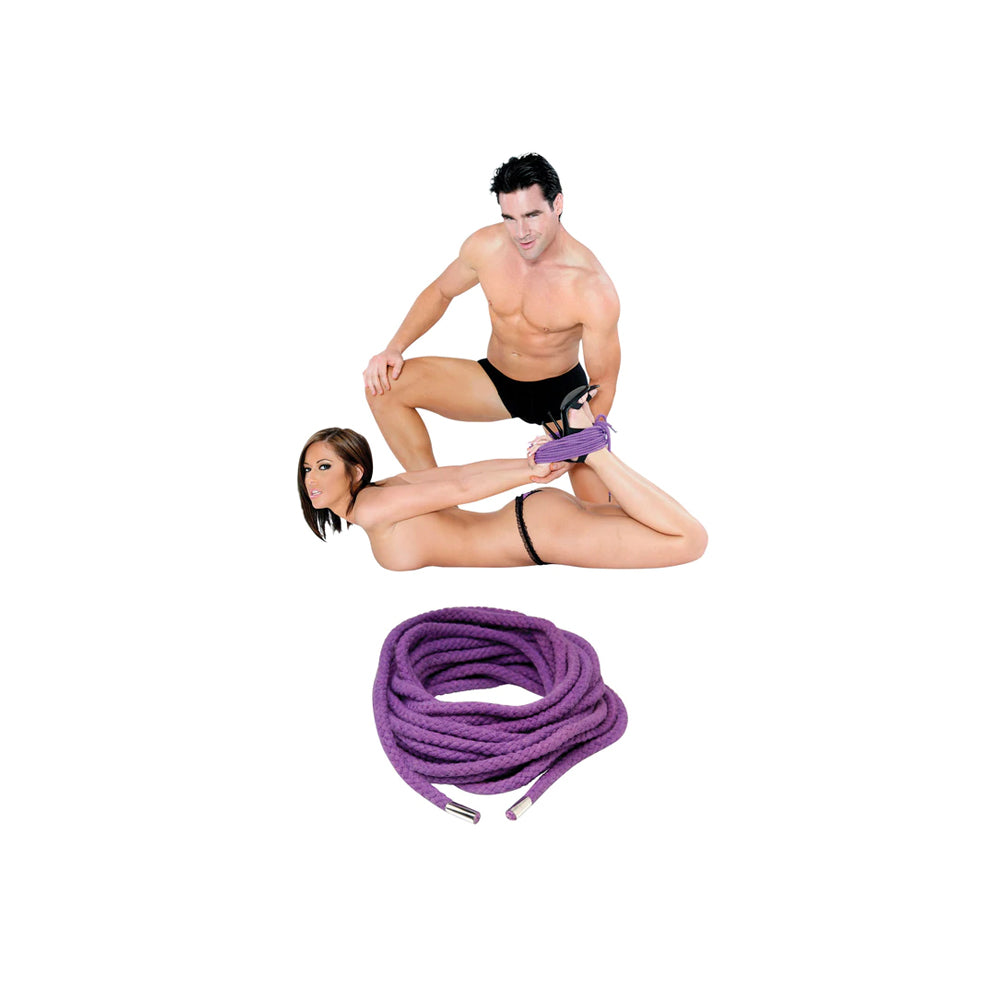 Fetish Fantasy Series Japanese Silk Rope Purple