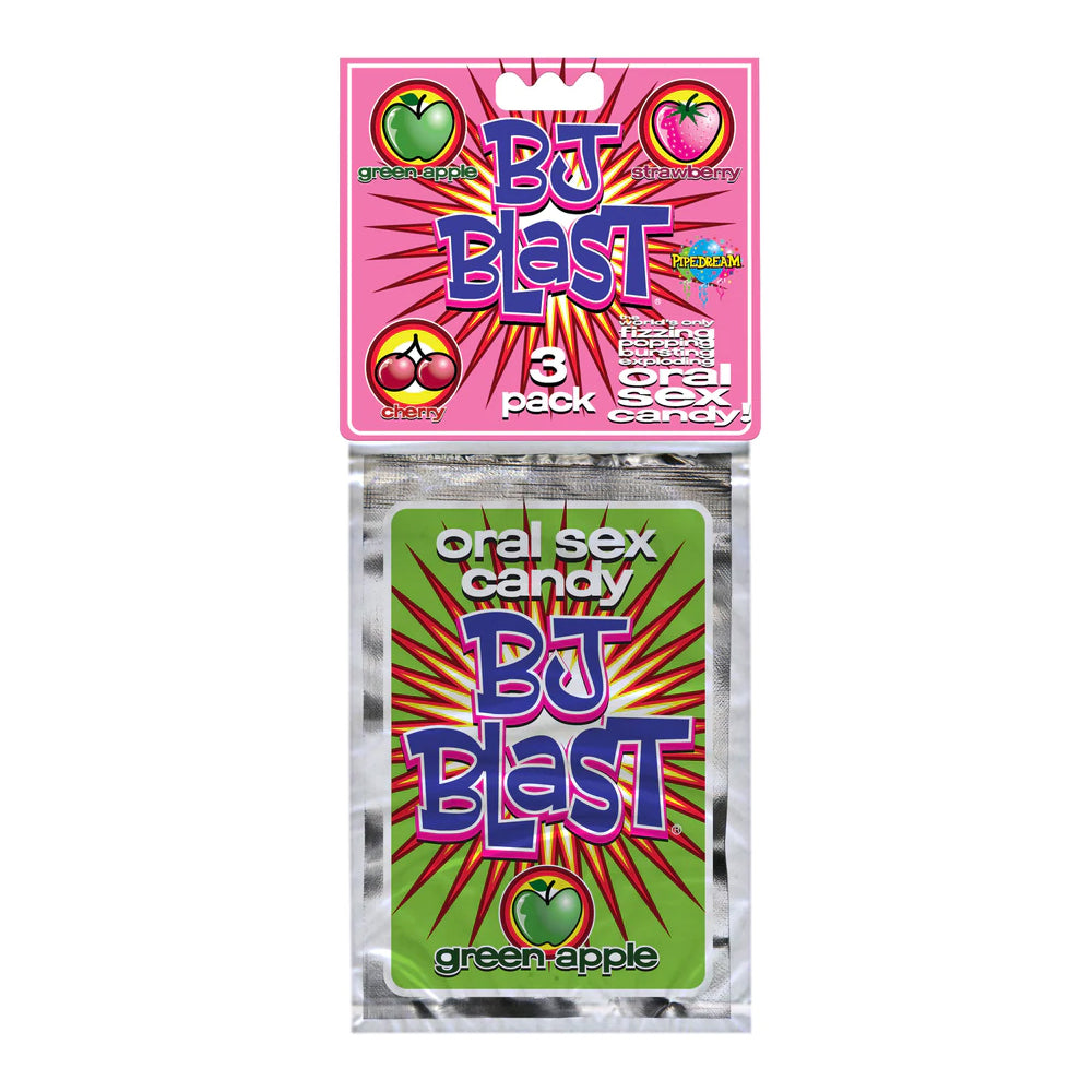 Pipedream Bj Blast 3 Pack Strawberry Cherry Apple