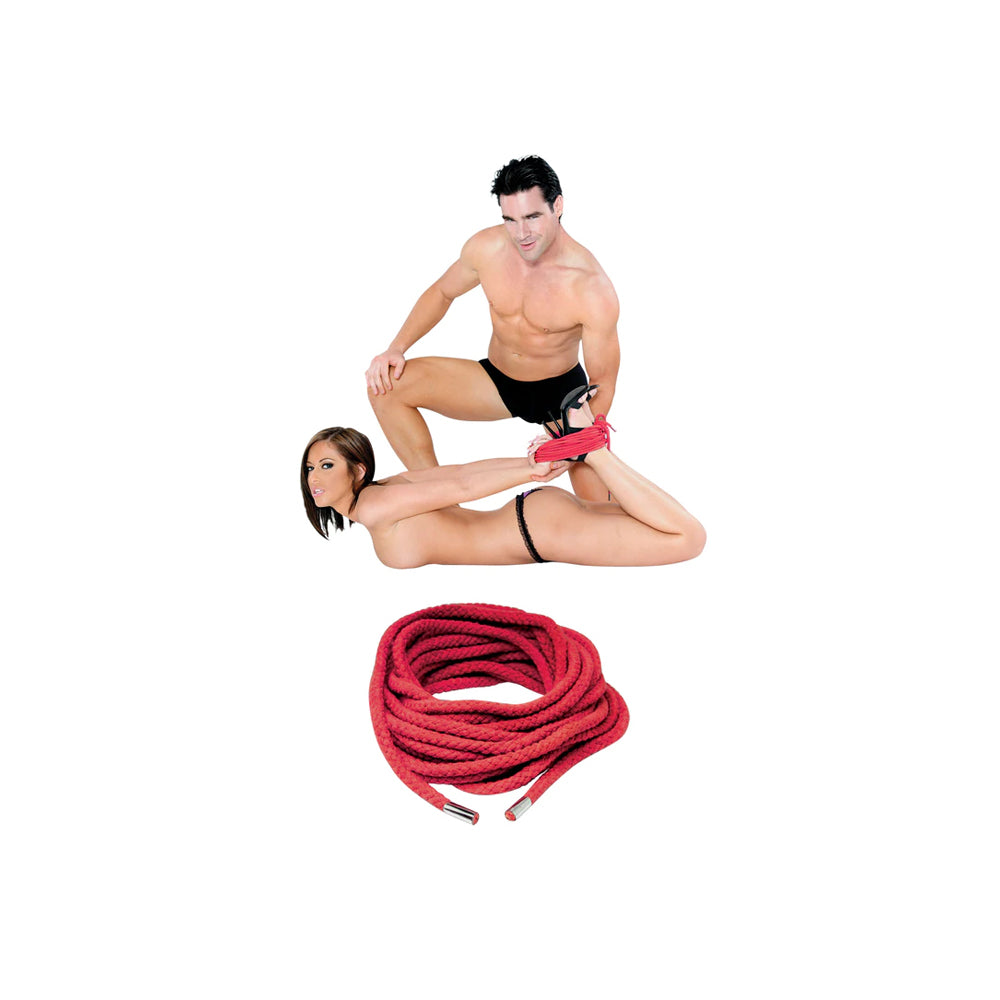 Fetish Fantasy Series Japanese Silk Rope Red