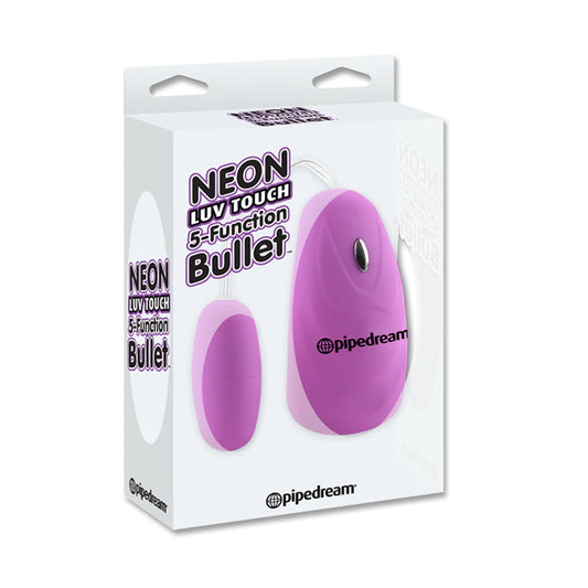 Neon Luv Touch 5 Function Bullet Purple