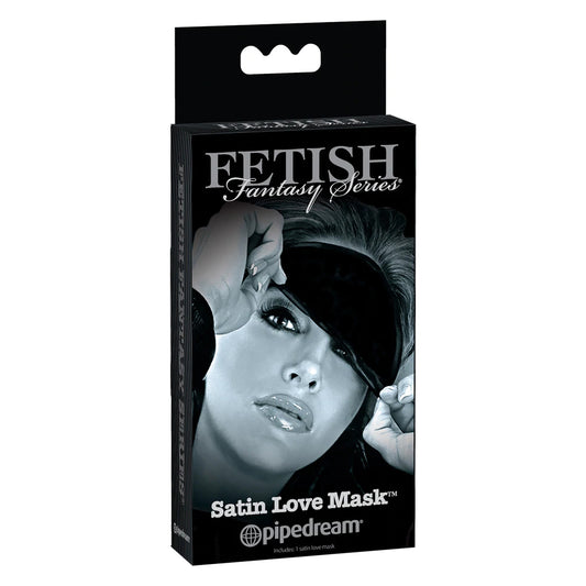 Fetish Fantasy Series Limited Edition Satin Love Mask Black