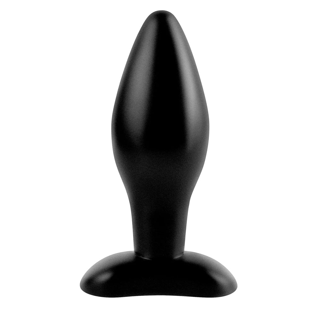 Anal Fantasy Collection Medium Silicone Plug Black