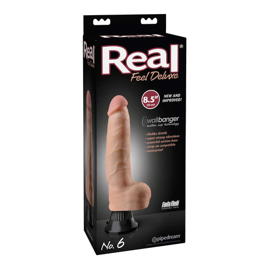 Real Feel Deluxe No. 6 8.5&quot; Flesh