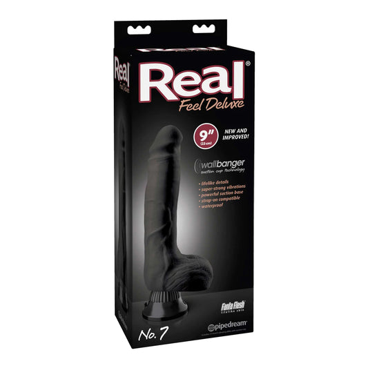 Real Feel Deluxe No. 7 9&quot; Black