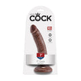 Load image into Gallery viewer, King Cock 7" Cock Brown
