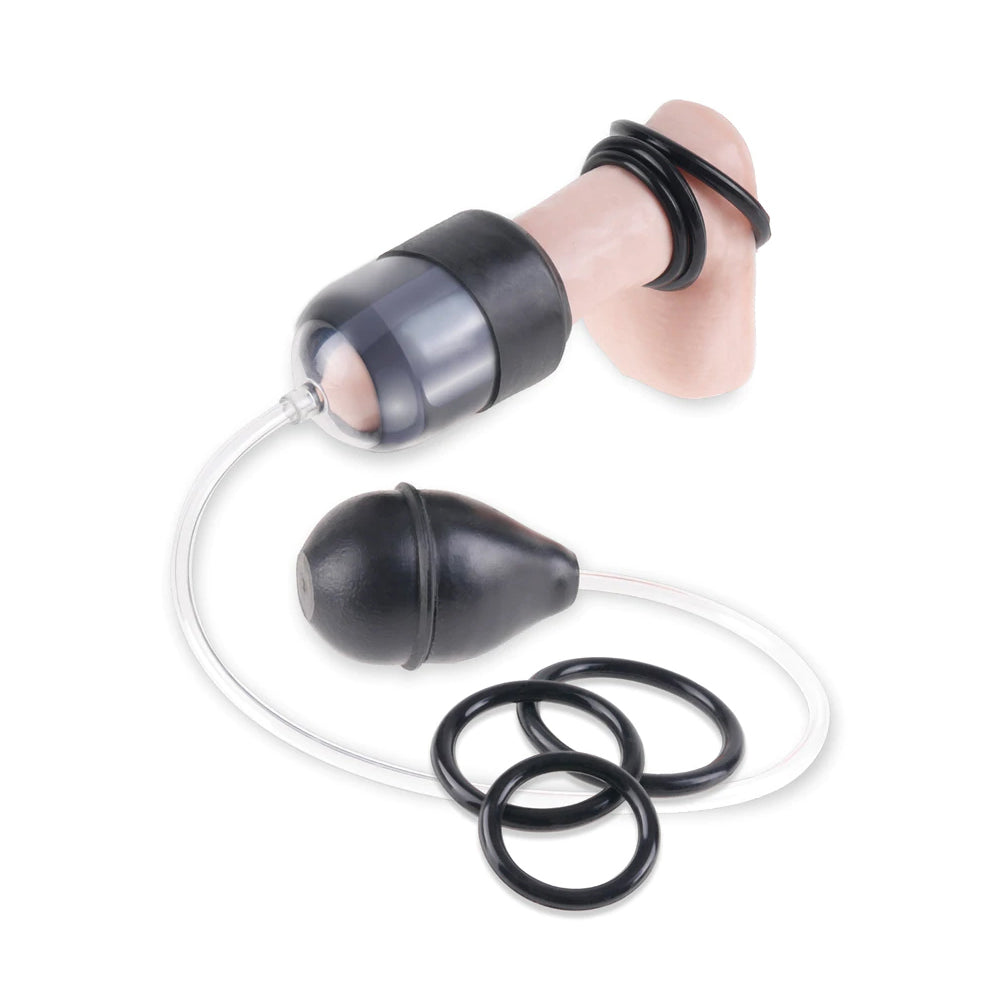 Fetish Fantasy Series Suck N&rsquo; Stroke Head Pump Black