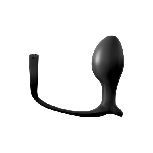 Anal Fantasy Collection Ass Gasm Cockring Advanced Plug Black