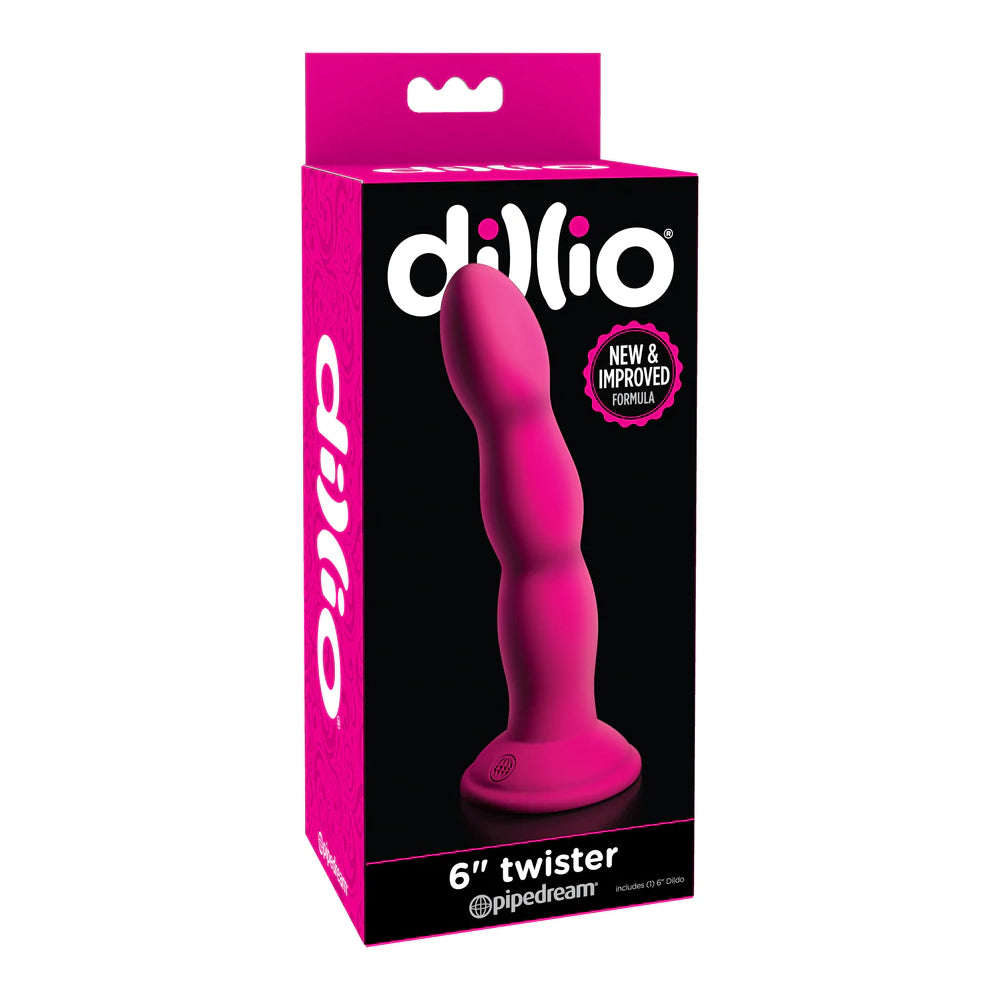 Dillio 6&quot; Twister Pink