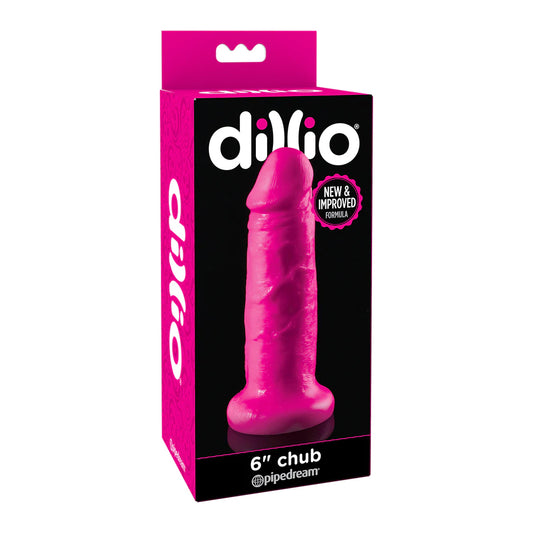 Dillio 6&quot; Chub Pink