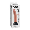 Load image into Gallery viewer, King Cock 7" Vibrating Cock Flesh
